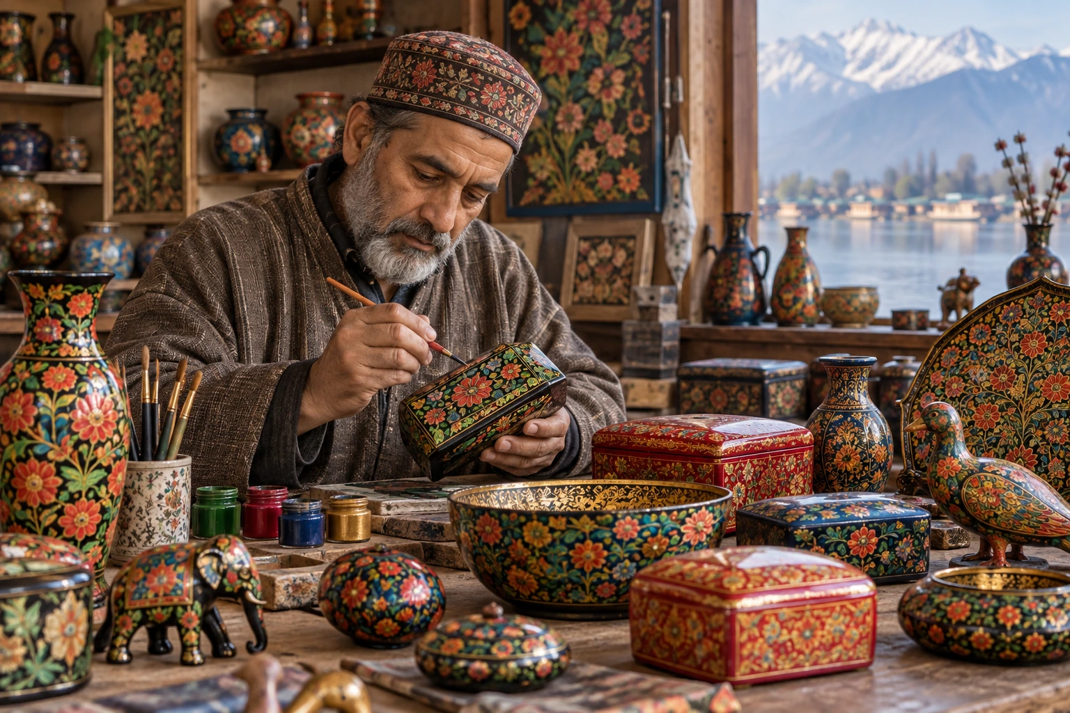 Kashmir Papier-Mâché: A Buyer’s Guide to Traditional Indian Decorative Craft