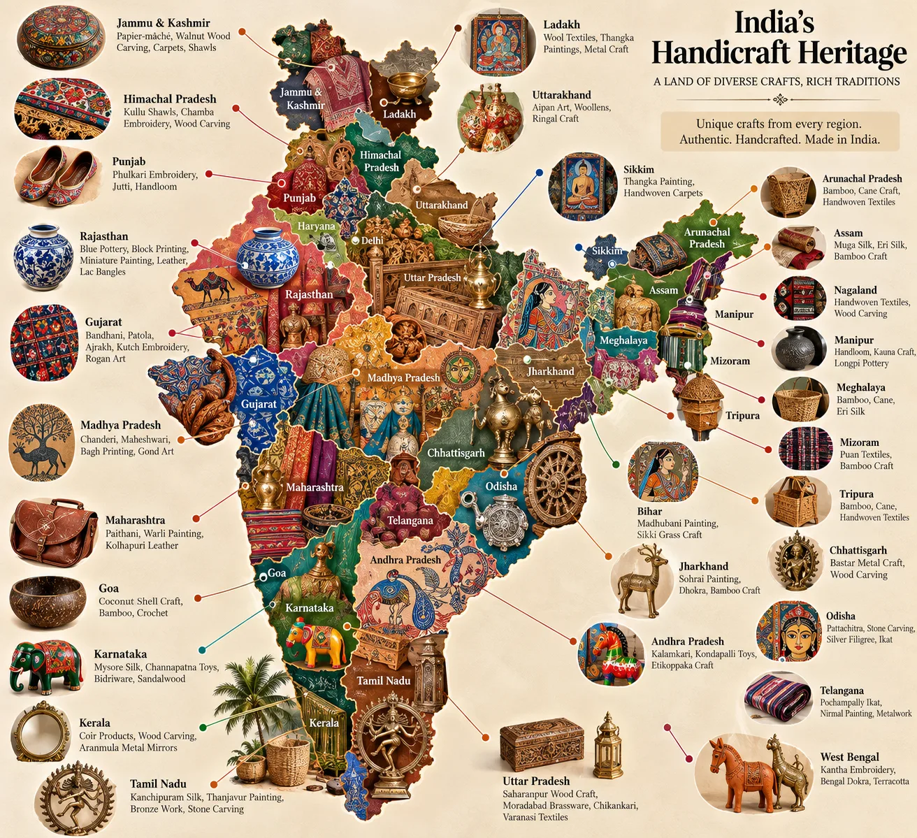 Discover India’s Rich Handicraft Heritage